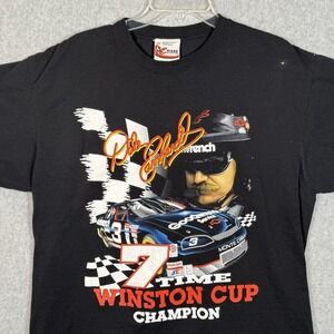 DALE EARNHARDT 7 Time Nascar Winston Cup Champion Tee Shirt Chase Authentics XL